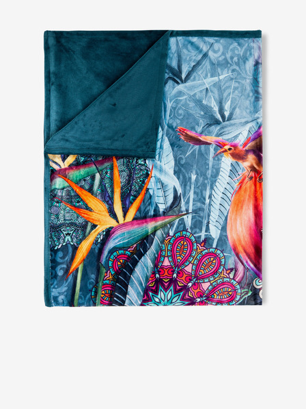 HIP Karirani pled HIP s uzorkom petroleja 130 x 160 cm