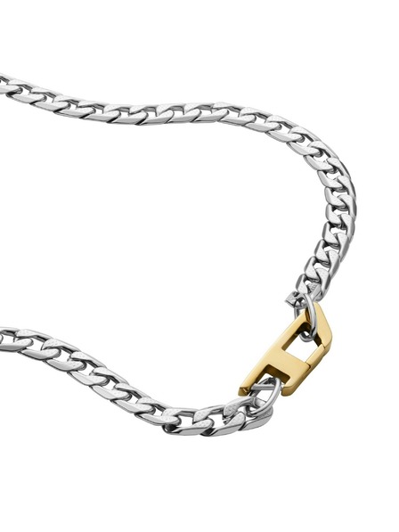 Diesel Muški čeličasti ogrlica Diesel DX1343040