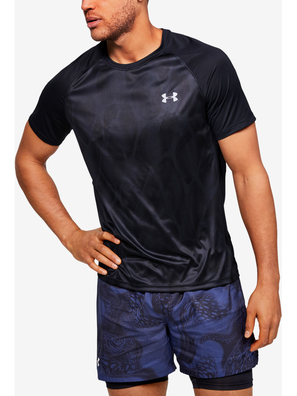 Under Armour Muške majice Under Armour M Qlifier Iso-Chill Printed Short S